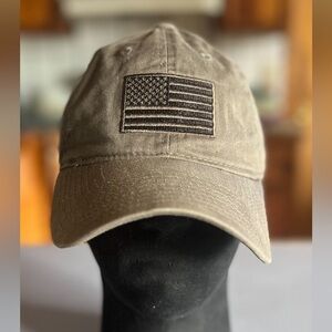 Rapid Dominance American Flag Adjustable Baseball hat cap. EUC